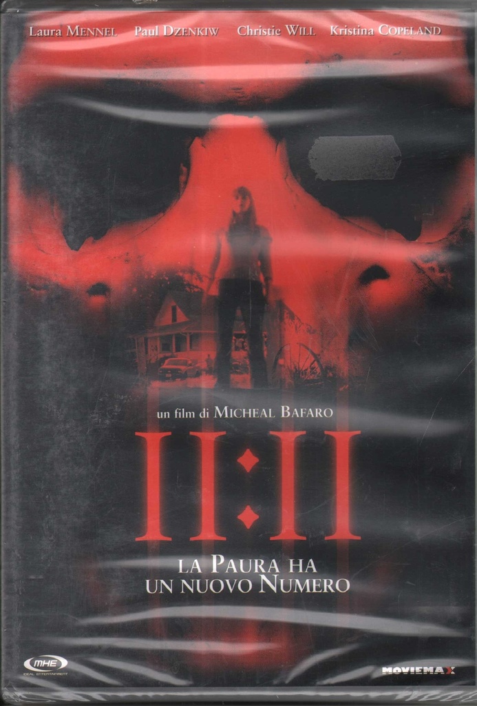 11:11 - La Paura Ha Un Nuovo Numero DVD Michael Bafaro / Sigillato 8032442209507