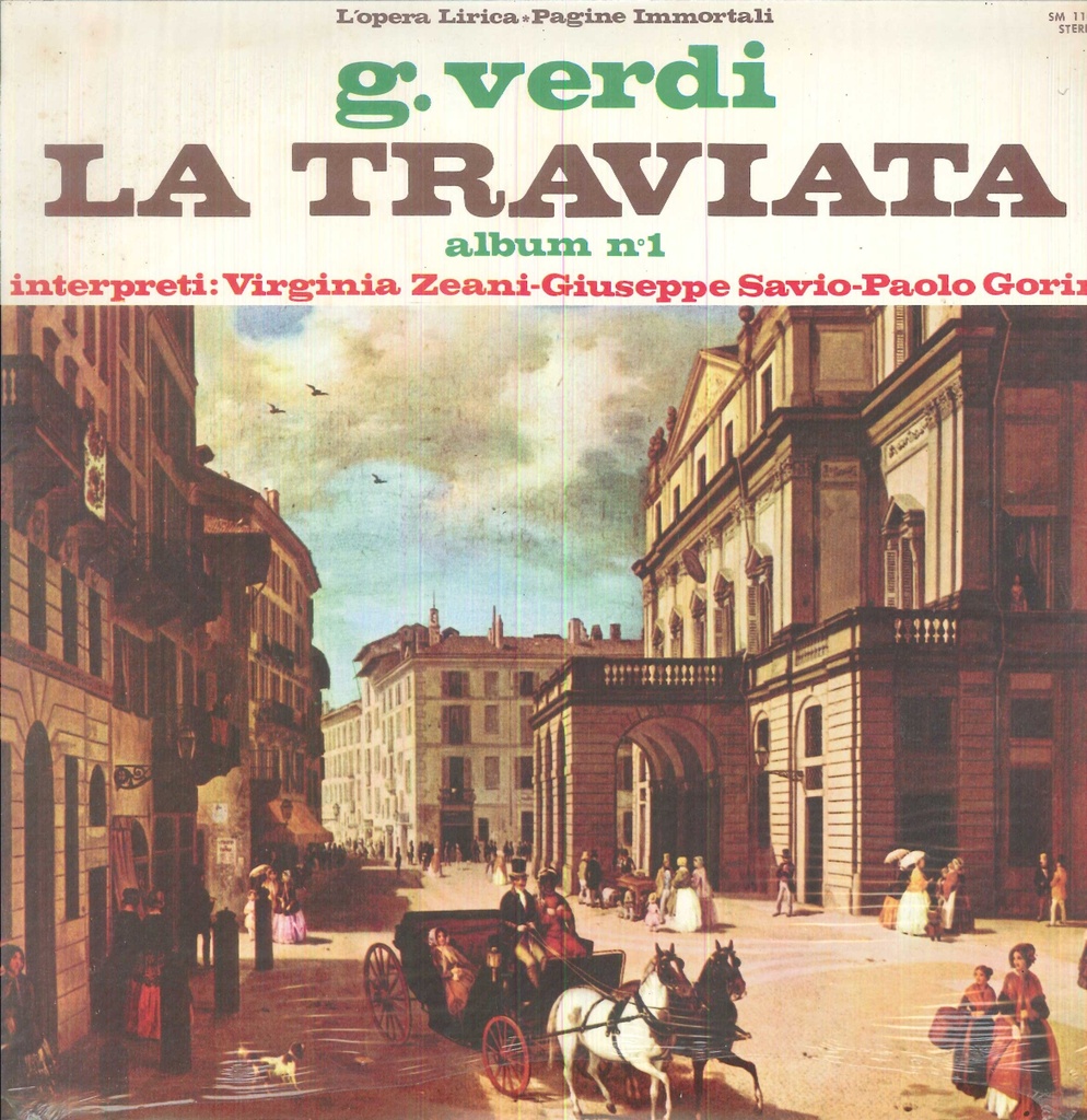La Traviata - Album N°1 Lp 33 Giri Giuseppe Verdi