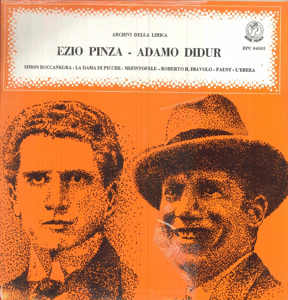 I Grandi Bassi Lp 33 Giri Ezio Pinza, Adam Didur