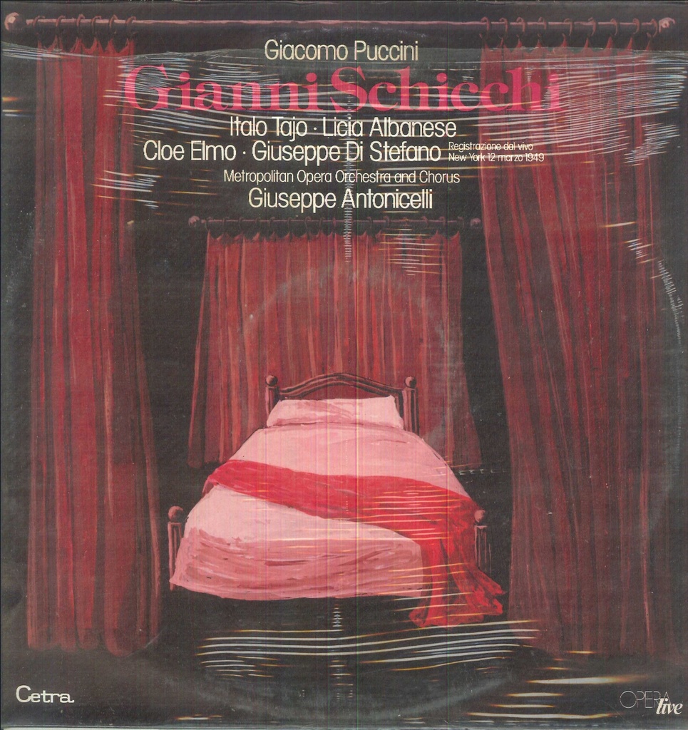 Gianni Schicchi Lp 33 Giri Giacomo Puccini