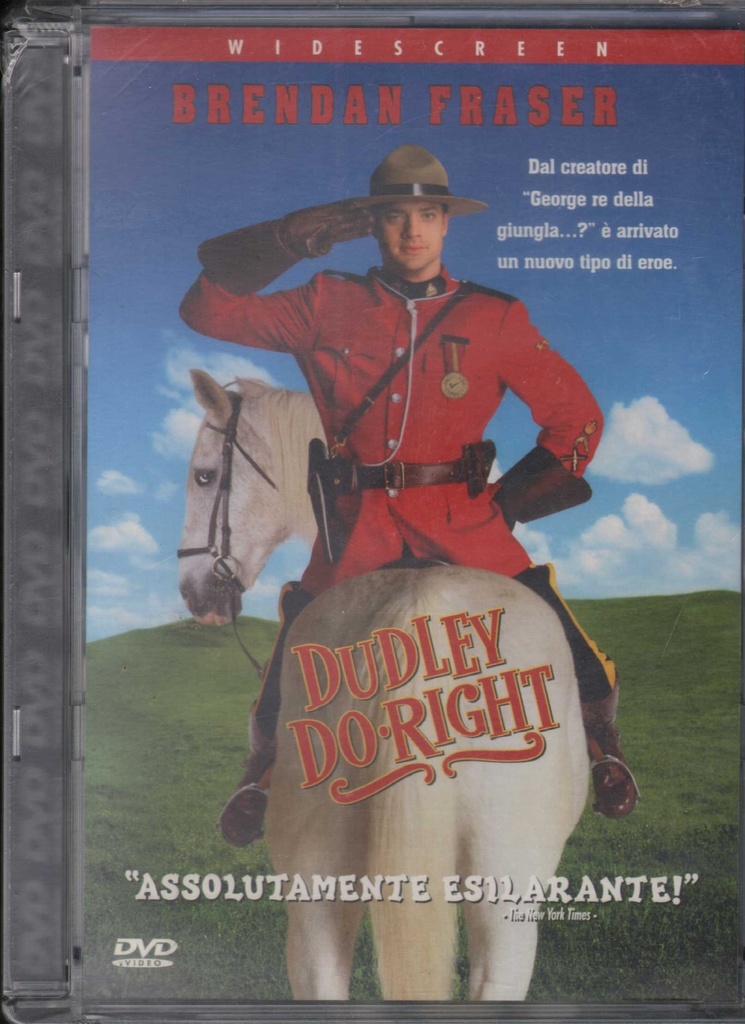 Dudley Do Right DVD Hugh Wilson / Sigillato 8013123576200