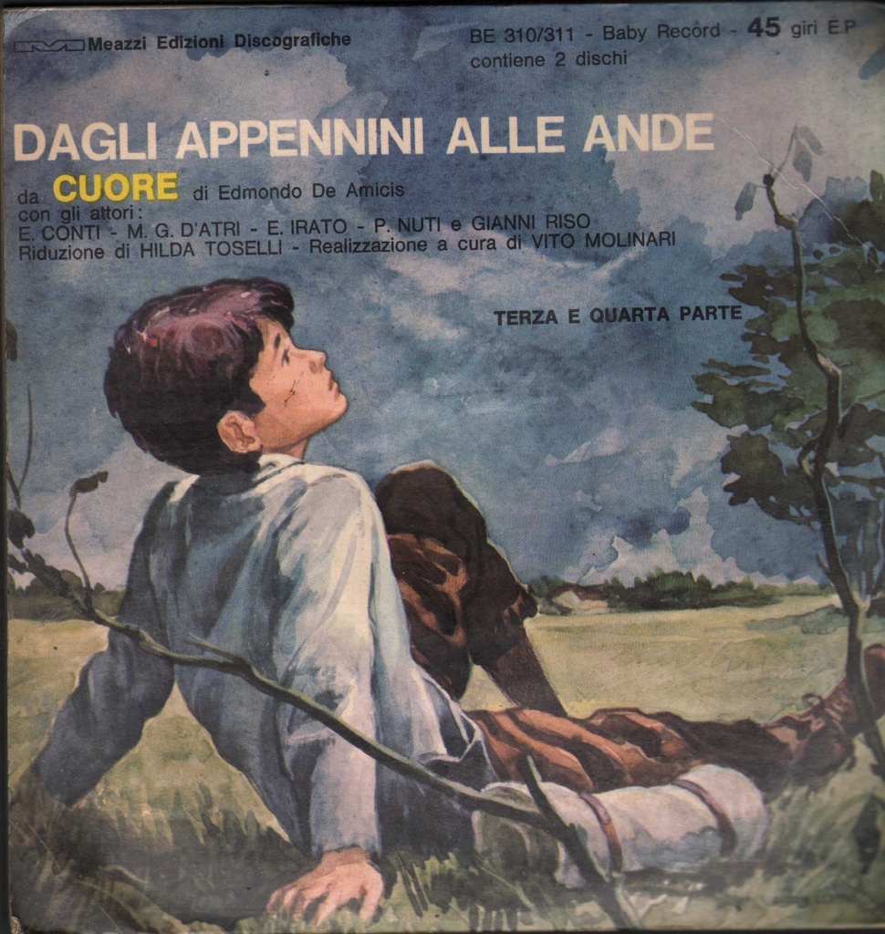 Dagli Appennini Alle Ande Doppio Vinile 45 giri 7" E. Irato, E.Conti
