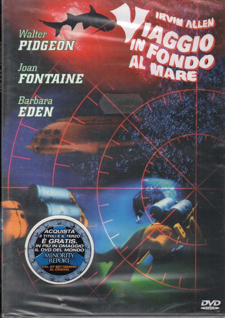 Viaggio In Fondo Al Mare DVD Irwin Allen / Sigillato 8010312038822