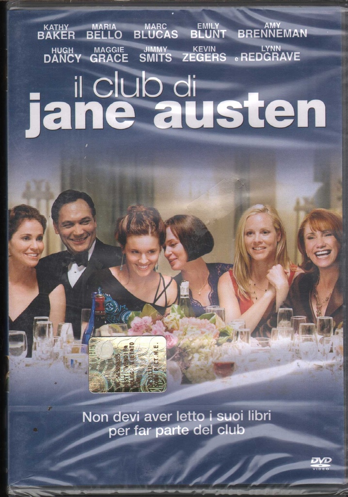 Il Club Di Jane Austen DVD Robin Swicord / Sigillato 8013123027771