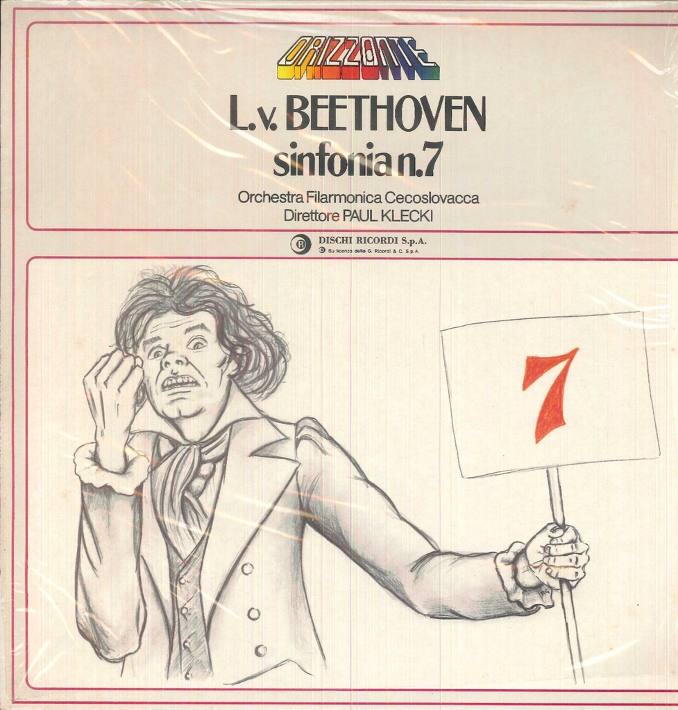 Sinfonia N. 7 Lp 33 Giri Beethoven, Kletzki