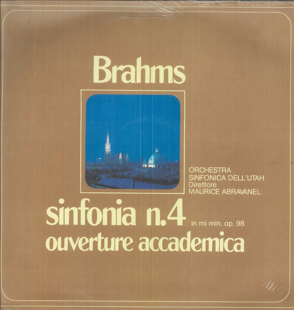 Sinfonia N.4 In Mi Minore Op.98 Lp 33 Giri Mahler, Orchestra Sinfonica Dell'Utah