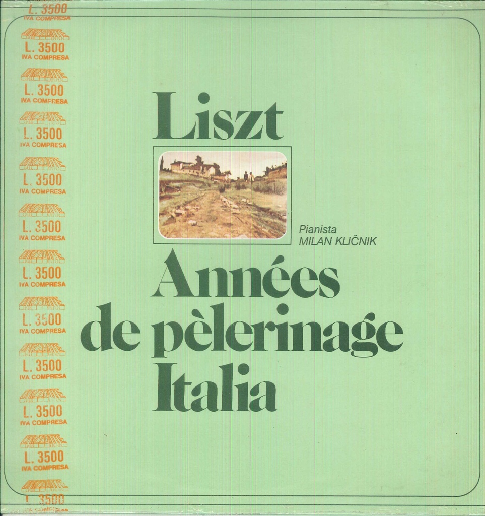 Années De Pèlerinage: Italia Lp 33 Giri Liszt, Klicnik