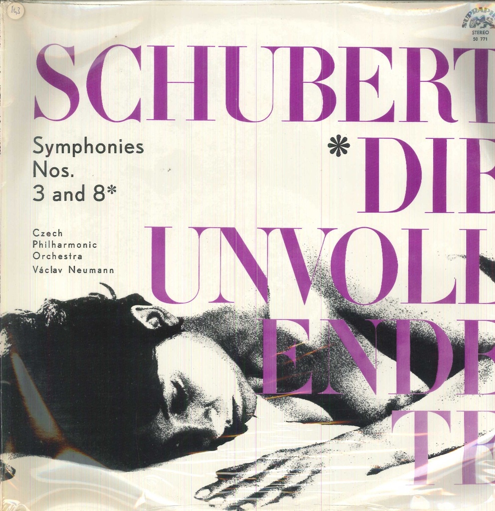Symphonies Nos. 3 And 8 Die Unvollendete Lp 33 Giri Schubert, Neumann