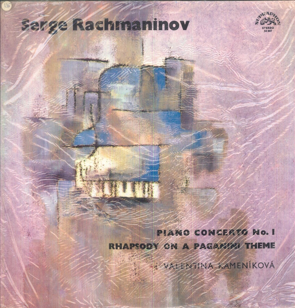Piano Concerto No. 1, Rhapsody On A Paganini Theme Lp 33 Giri Rachmaninov, Kamenikova