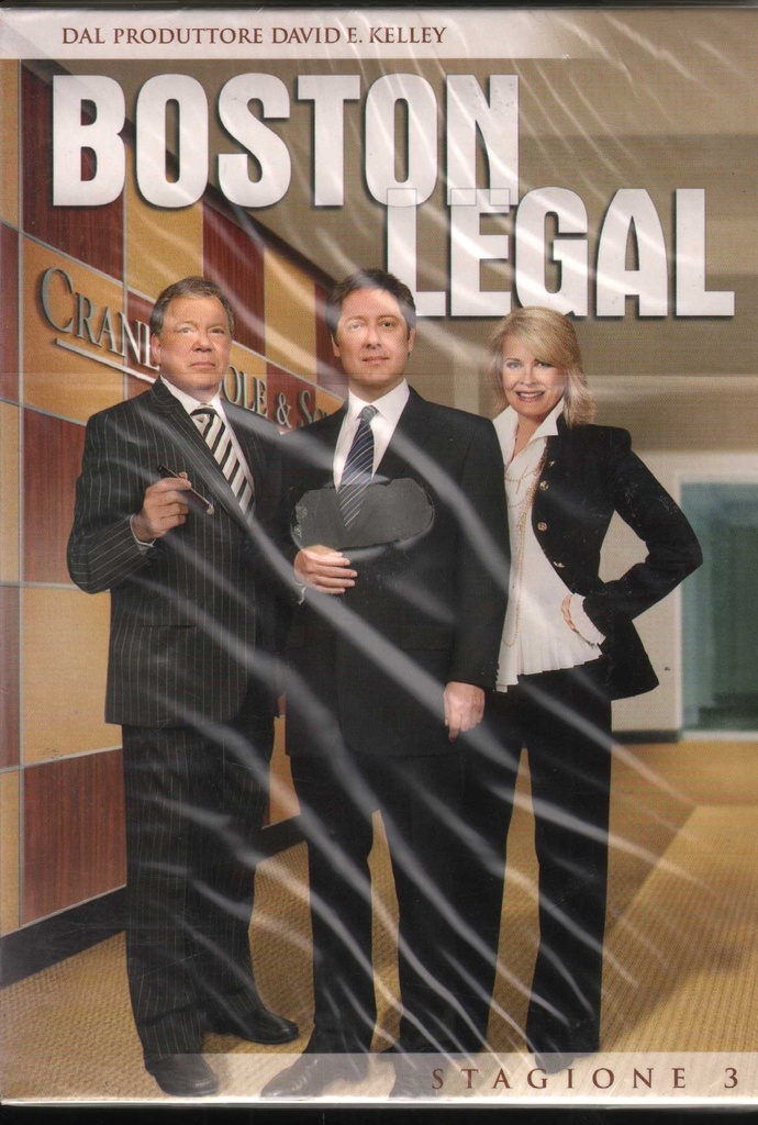 Boston Legal - Stagione 03 DVD Various / Sigillato 8010312081866