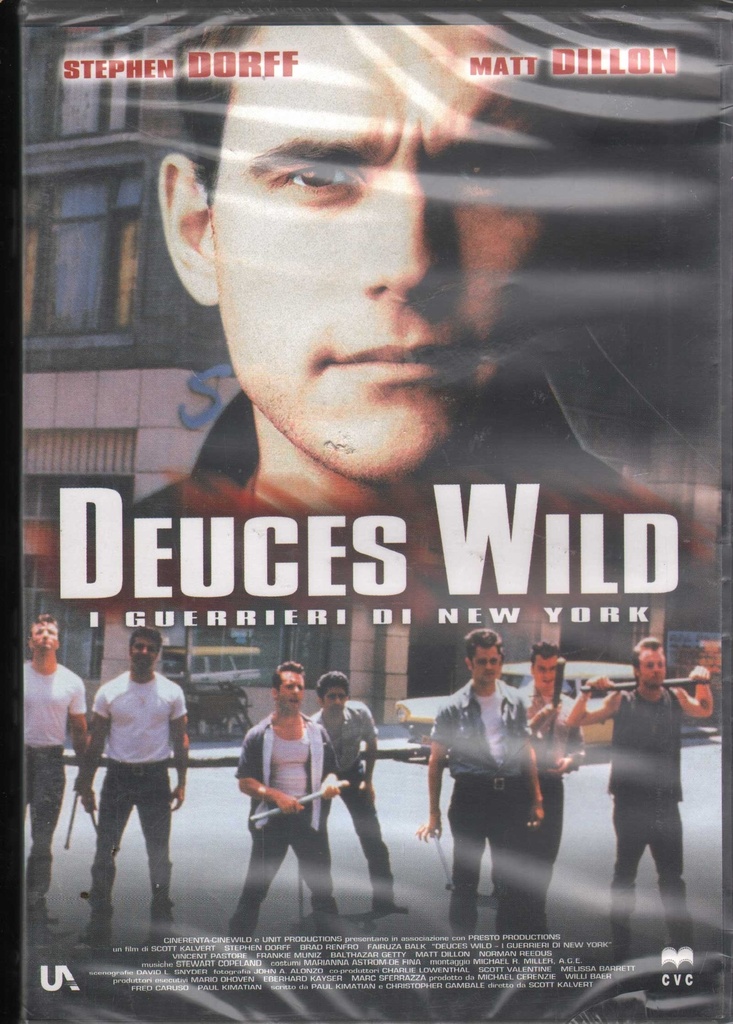 Deuces Wild. I Guerrieri Di New York DVD Scott Kalvert / Sigillato 8024607007233