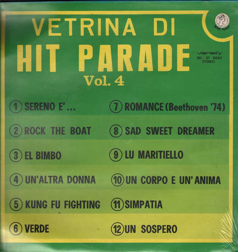 VETRINA DI HIT PARADE VOL. 4 LP 33 GIRI AA.VV. Artisti Vari