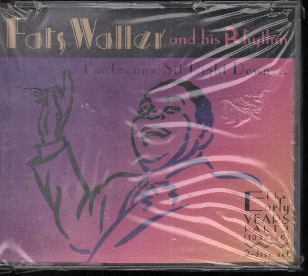 [0078636664026] I'm Gonna Sit Right Down...: The Early Years, Part 2 (1935-36) 2 CD Jewel Box Fats Waller & His Rhythm