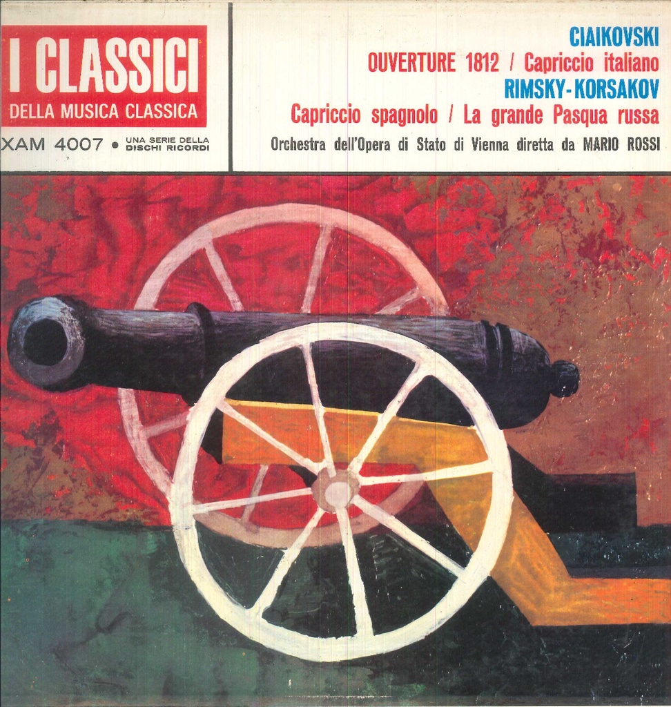 Capriccio Italiano / Capriccio Spagnolo, La Grande Pasqua Russa Lp 33 Giri Ciaikovsky, Rossi