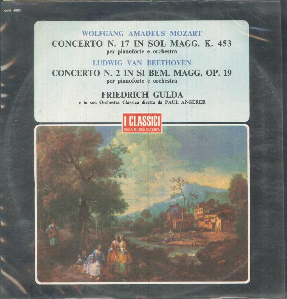 Concerto Per Pianoforte E Orchestra Lp 33 Giri Mozart, Beethoven, Gulda