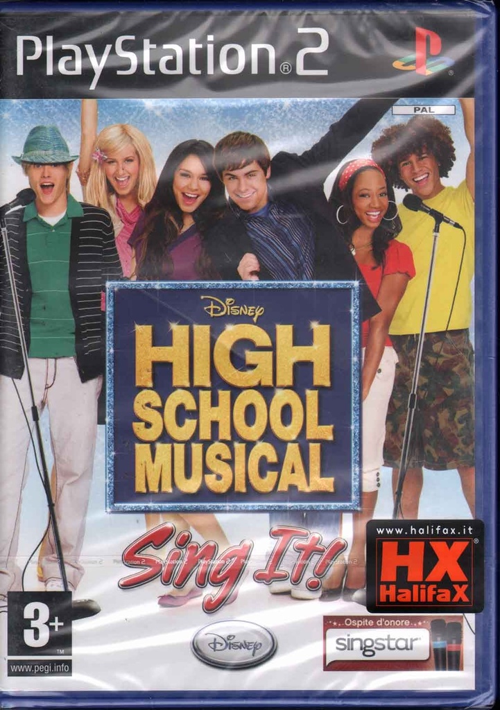 [8717418135089] High School Musical: Sing It! Playstation 2 PS2 Sigillato 8717418135089