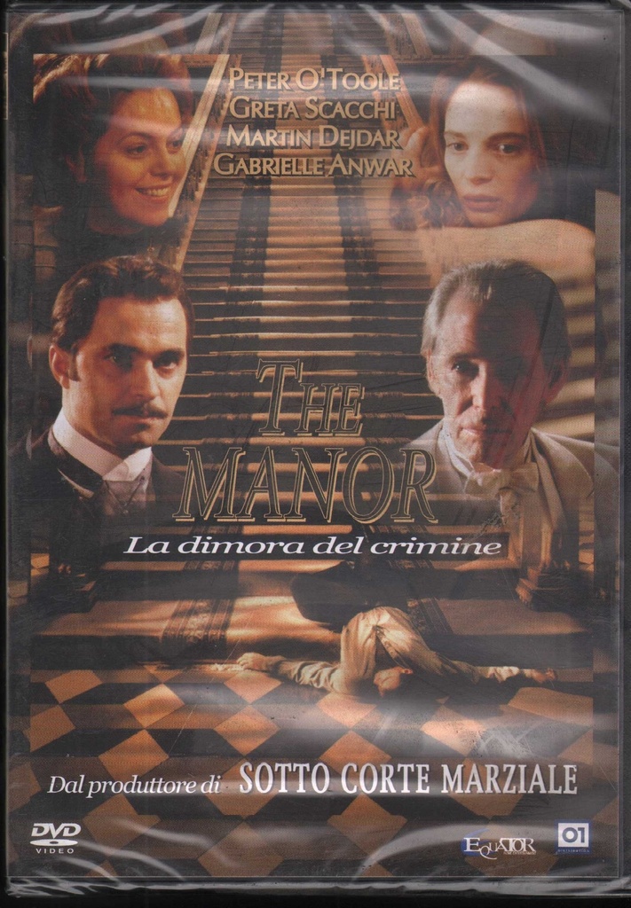 The Manor - La Dimora Del Crimine DVD Ken Berris / Sigillato 8032807001715