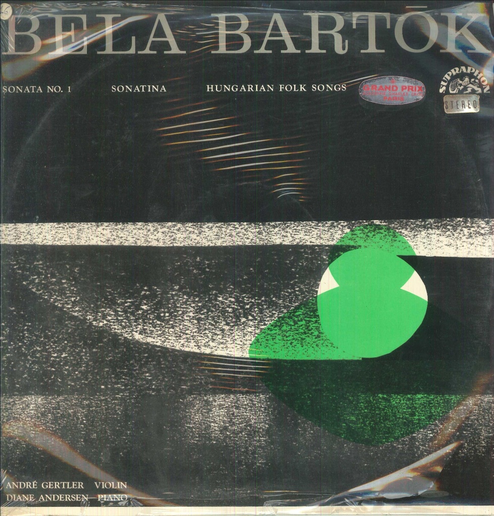 Sonata No. 1 / Sonatina / Hungarian Folk Songs Lp 33 Giri Bartok, Gertler, Andersen