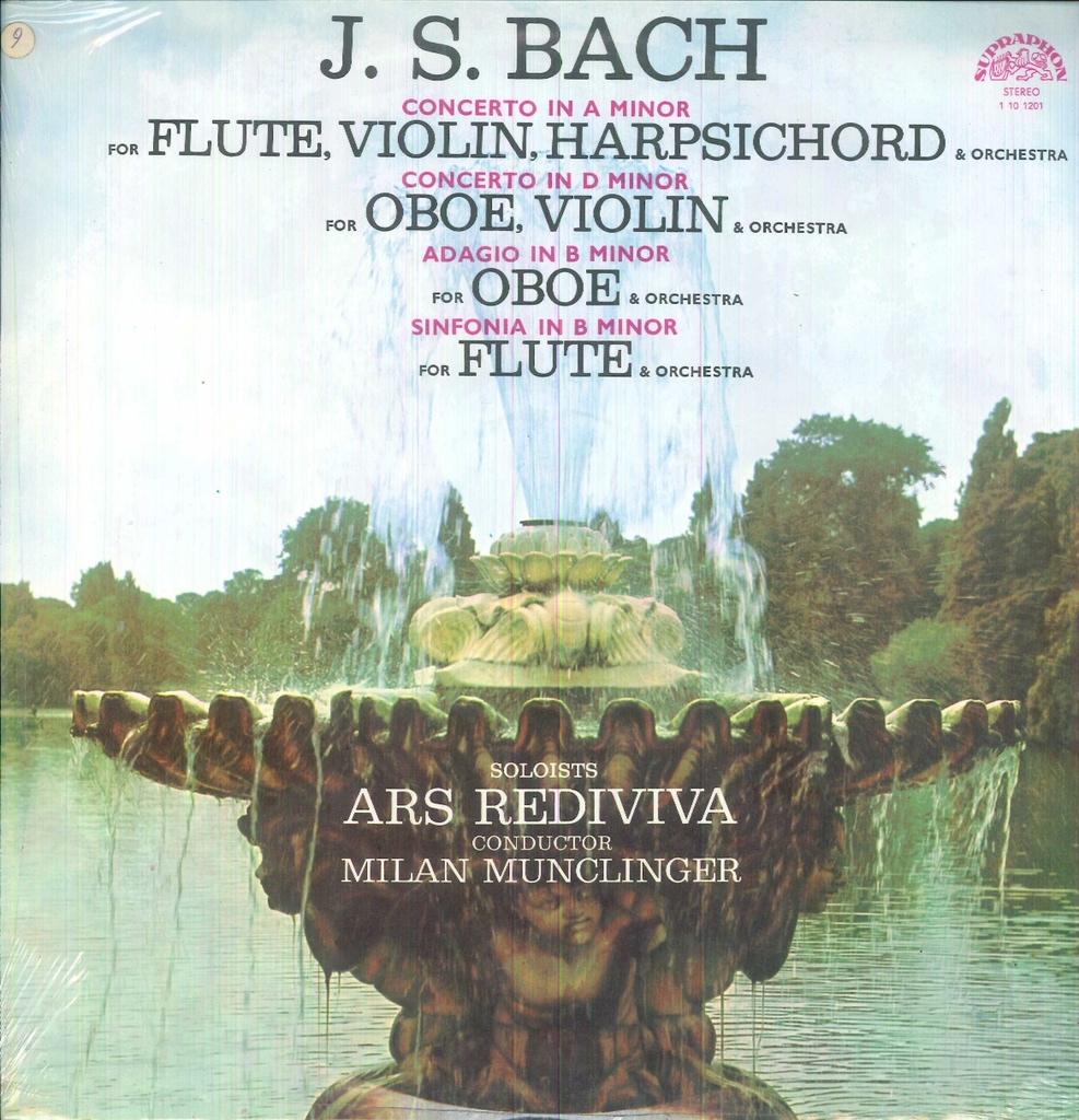 Concertos, Adagio, Sinfonia Lp 33 Giri Bach, Rediviva, Munclinger