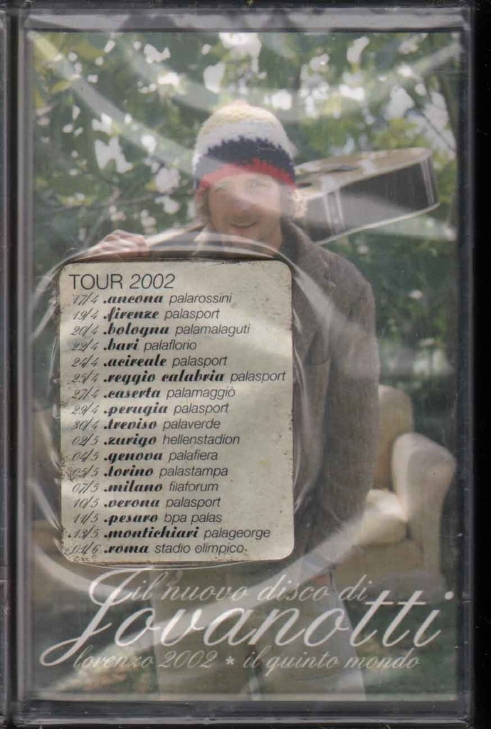 Lorenzo 2002 Il Quinto Mondo MC7 Musicassetta Lorenzo Jovanotti