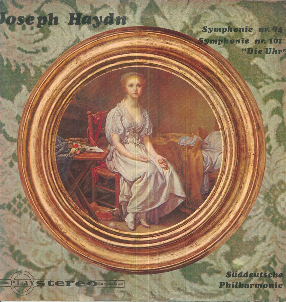 Symphonie N.94, N.101,Die Uhr Lp 33 Giri Joseph Haydn