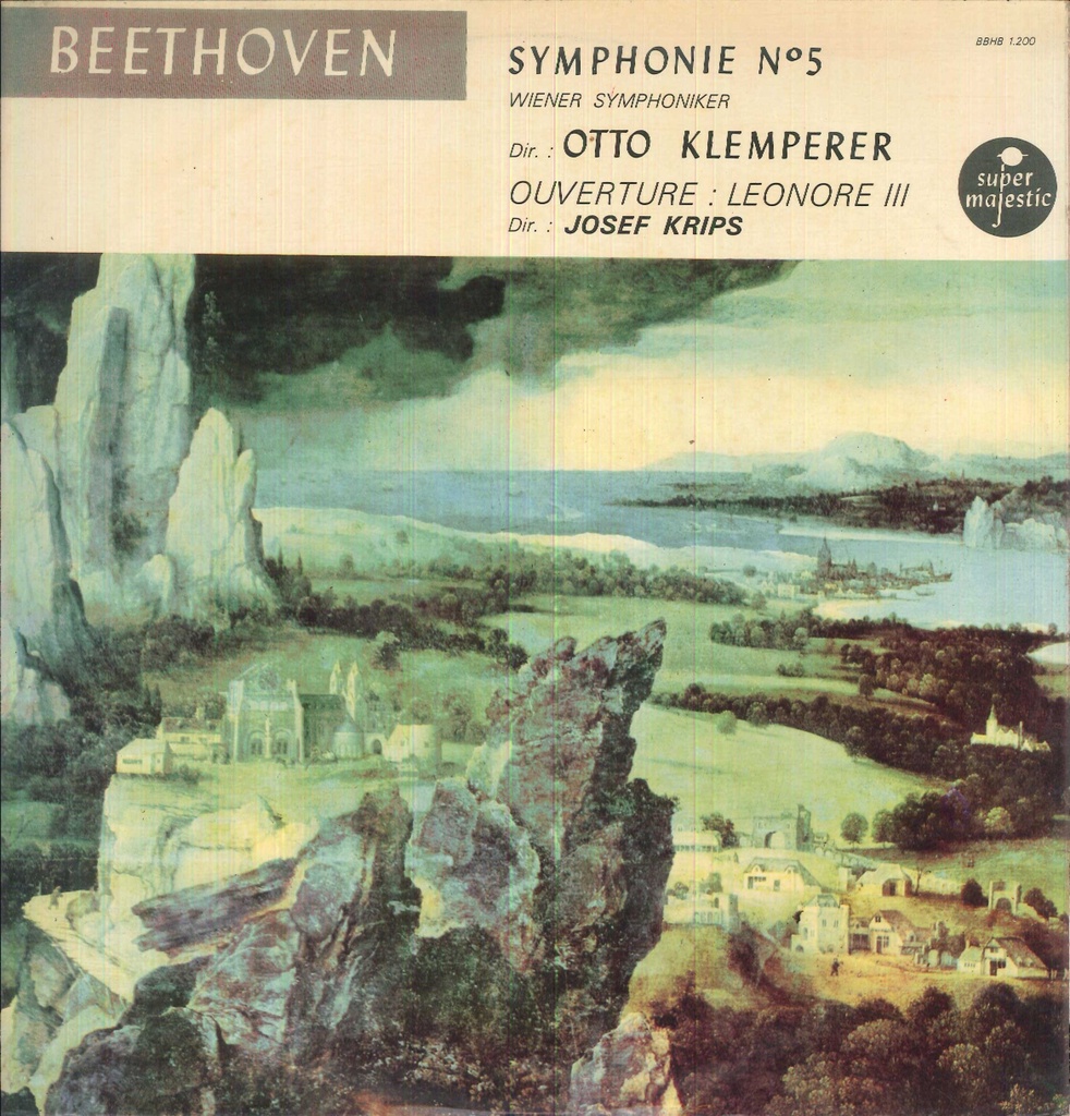 Symphonie Nr. 5 In C-Moll, Op. 67; Ouverture: Leonore III Lp 33 Giri Beethoven, Klemperer