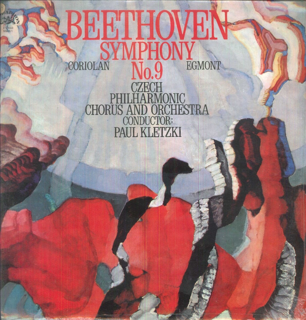 Symphony No. 9 - Coriolan - Egmont Doppio Lp 33 Giri Beethoven - Kletzki
