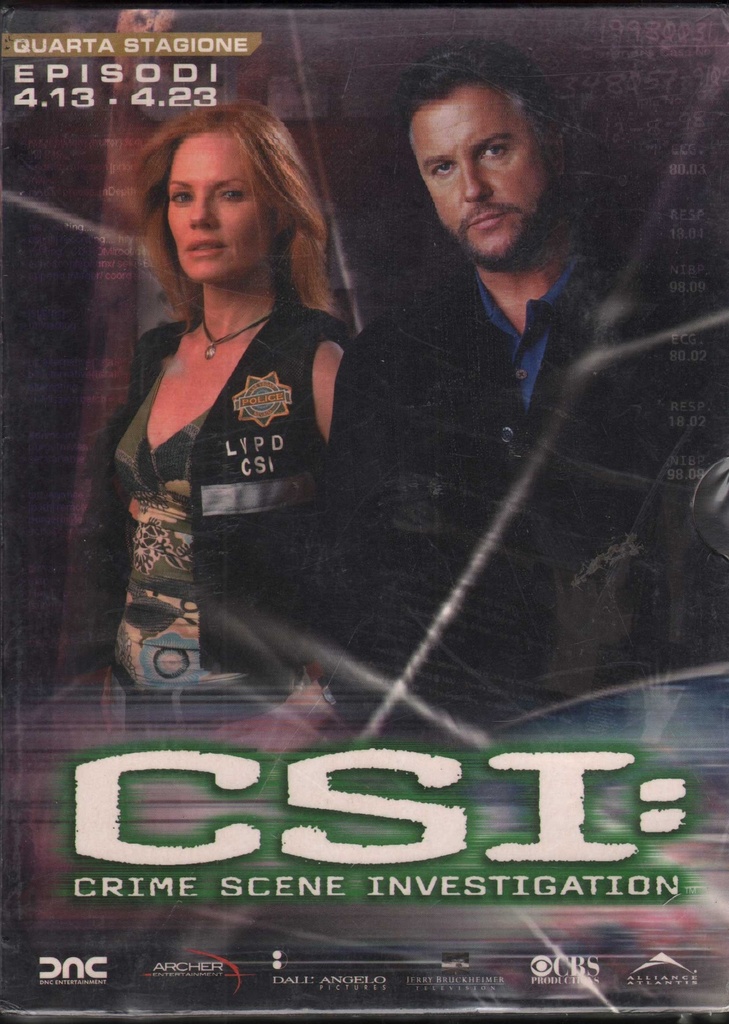 CSI - Crime Scene Investigation Stag. 04 Ep. 13-23 DVD Various / Sigillato 8026120177486