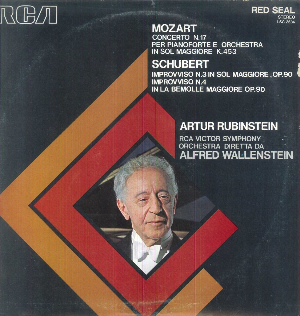 Concerto N.17 Per Piano E Orch. / Improvviso N.3, 4 Lp 33 Giri Mozart, Schubert
