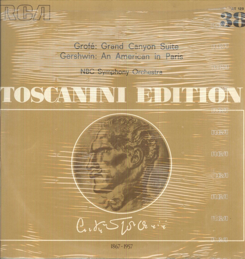 Grand Canyon Suite / An American In Paris Lp 33 Giri Toscanini, Grofe, Gershwin