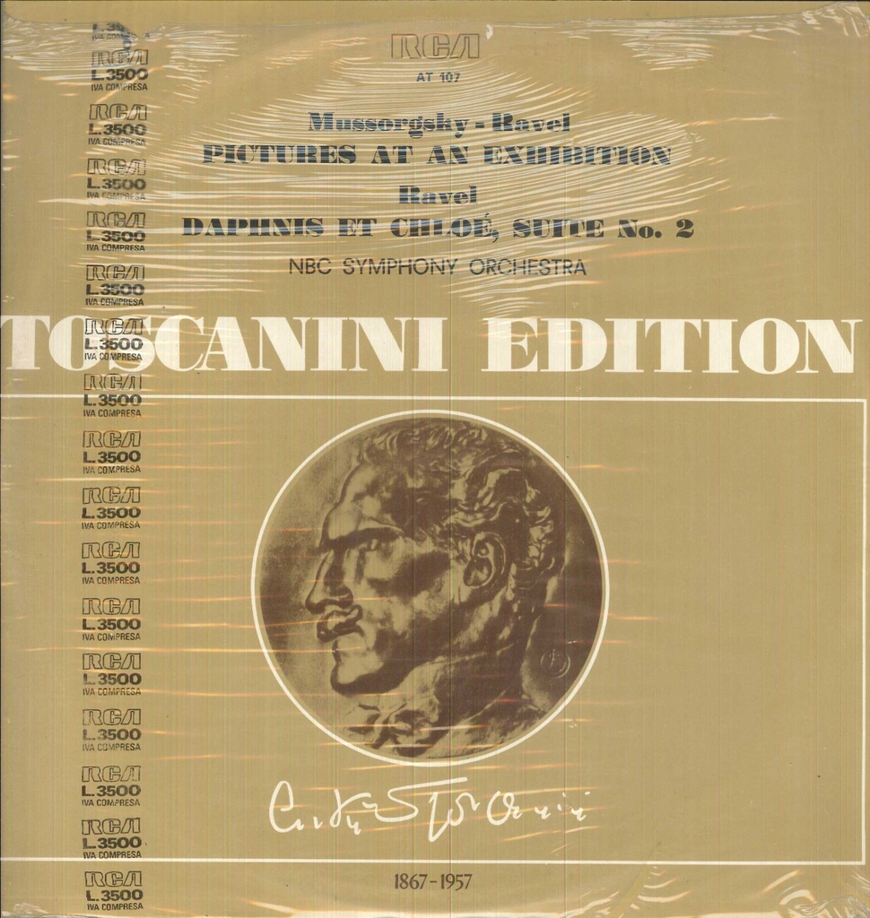 Pictures At An Exhibition,Daphinis Et Choloe', Suite N.2 Lp 33 Giri Ravel, Mussorgsky
