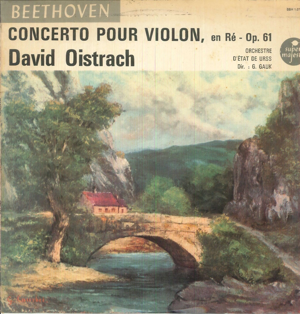 Concerto Pour Violon, En Ré - Op. 61 Lp 33 Giri Beethoven, Oistrach