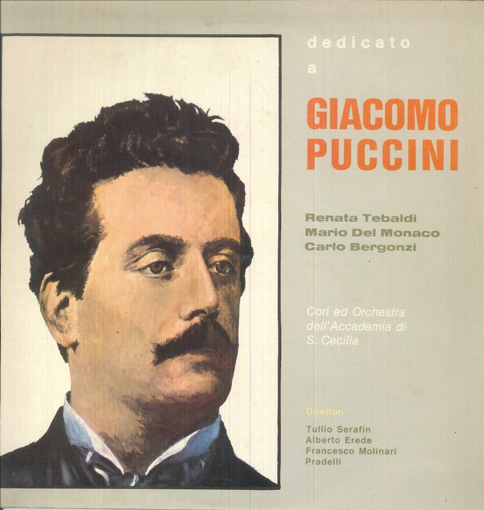 Dedicato A Giacomo Puccini Lp 33 Giri Giacomo Puccini