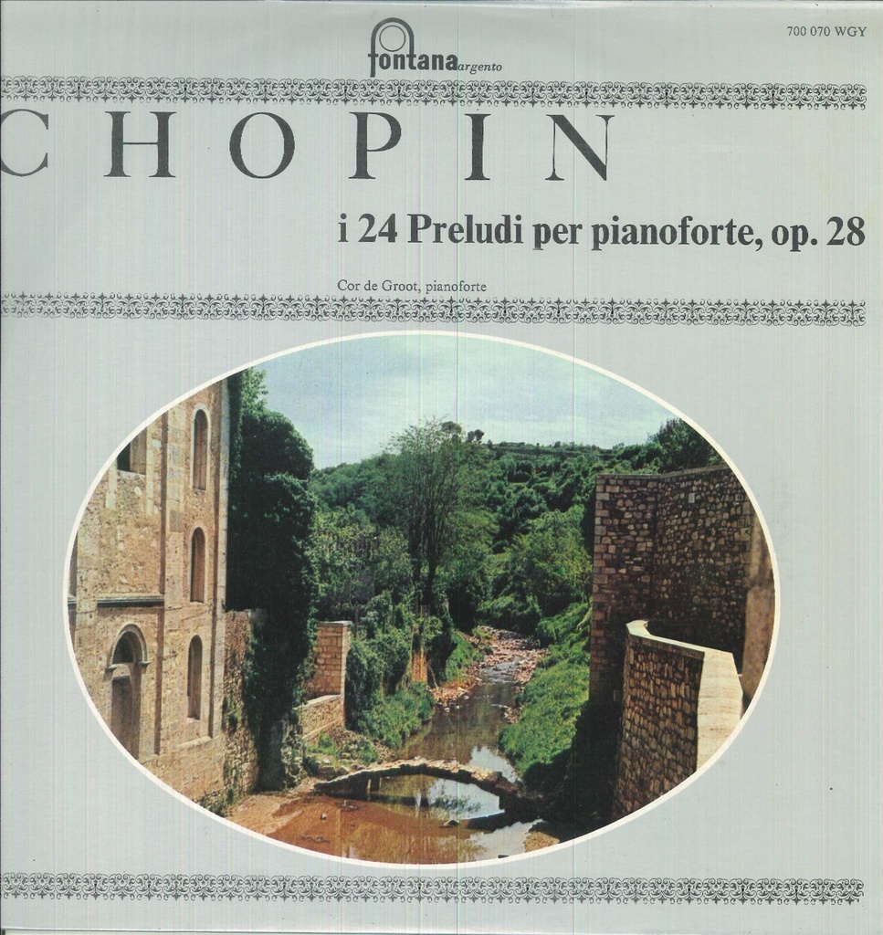 I 24 Preludi Per Pianoforte, Op. 28 Lp 33 Giri Chopin, Cor de Groot