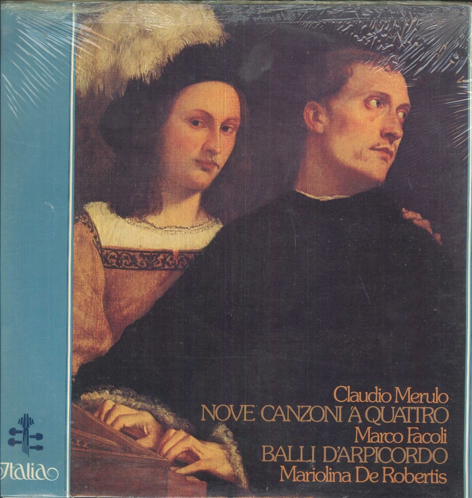Nove Canzoni A Quattro / Balli D'Arpicordo Lp 33 Giri Merulo, Facoli, De Robertis