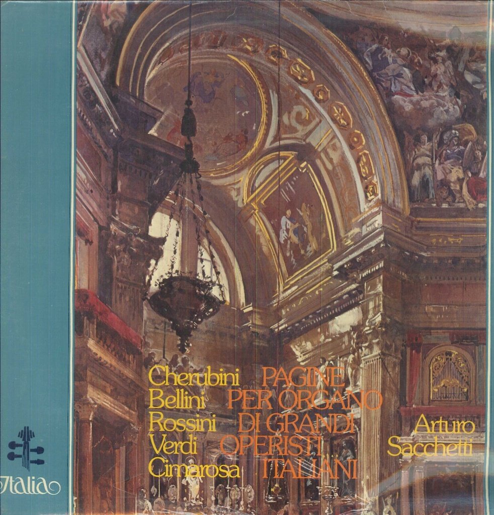 Pagine Per Organo Di Grandi Operisti Italiani Lp 33 Giri Arturo Sacchetti