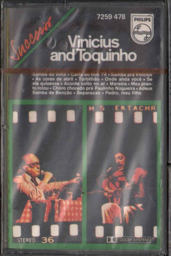 Vinicius And Toquinho MC7 Musicassetta Vinicius And Toquinho