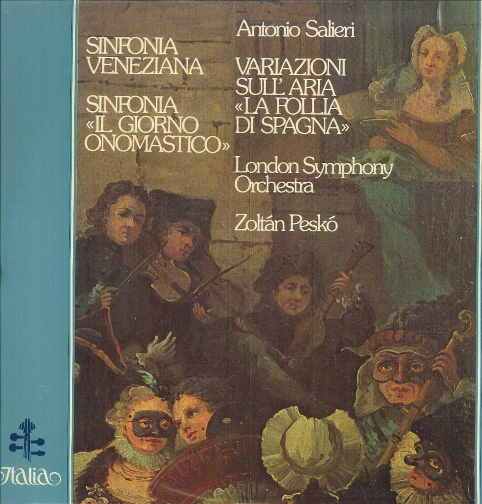 Sinfonia "Il Giorno Onomastico" / Sinfonia Veneziana Lp 33 Giri Salieri, Peskó