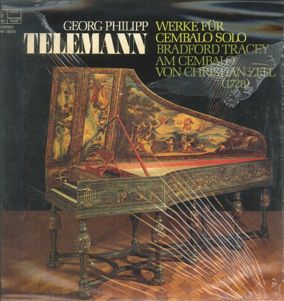 Werke für Cembalo solo Lp 33 Giri Georg Philipp Telemann