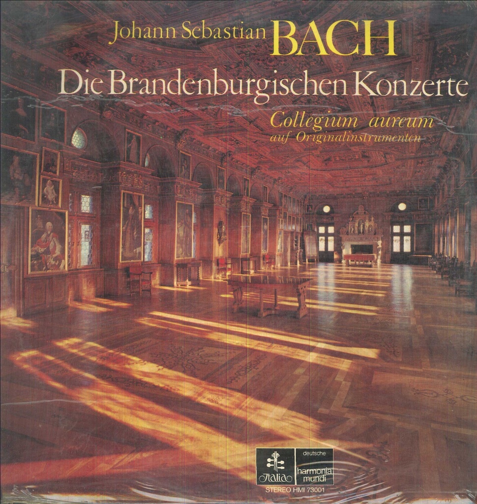 Die Brandenburgischen Konzerte Doppio Lp 33 Giri Bach, Collegium Aureum