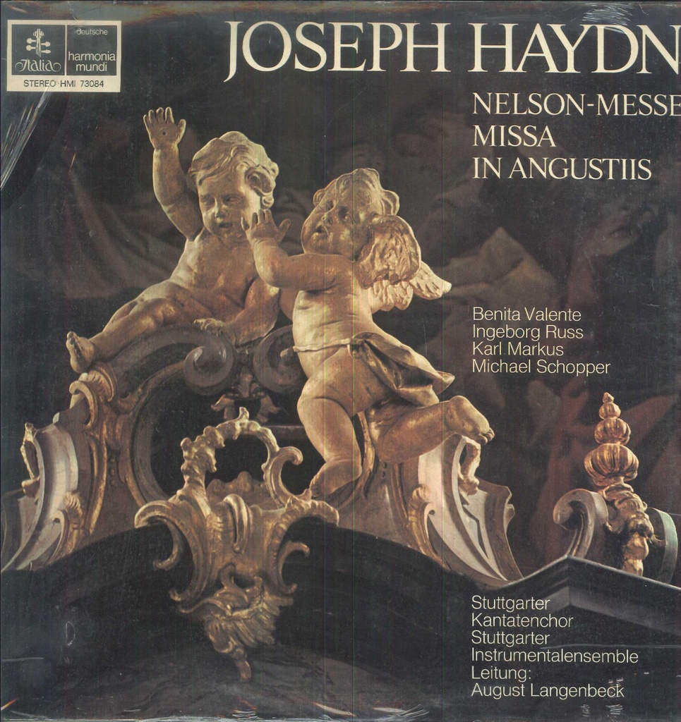 Nelson-Messe: Missa In Angustiis Lp 33 Giri Haydn, Kantatenchor, Langenbeck