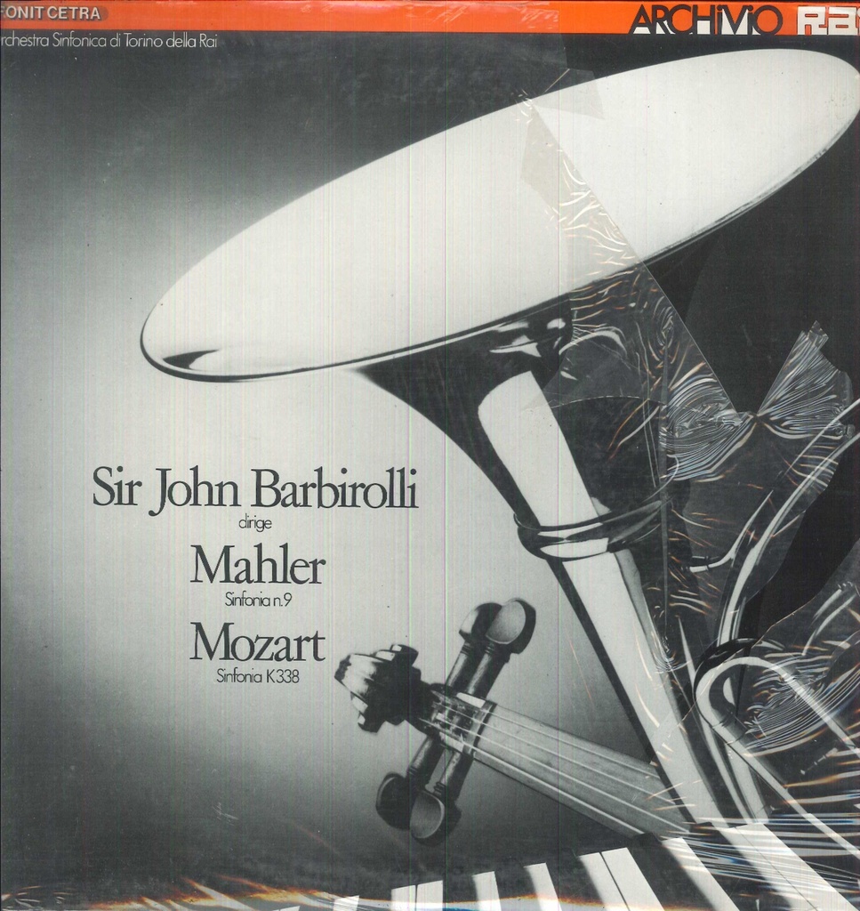 Sinfonia N.9, Sinfonia K 338 Doppio Lp 33 Giri Sir Barbilloni, Mahler, Mozart