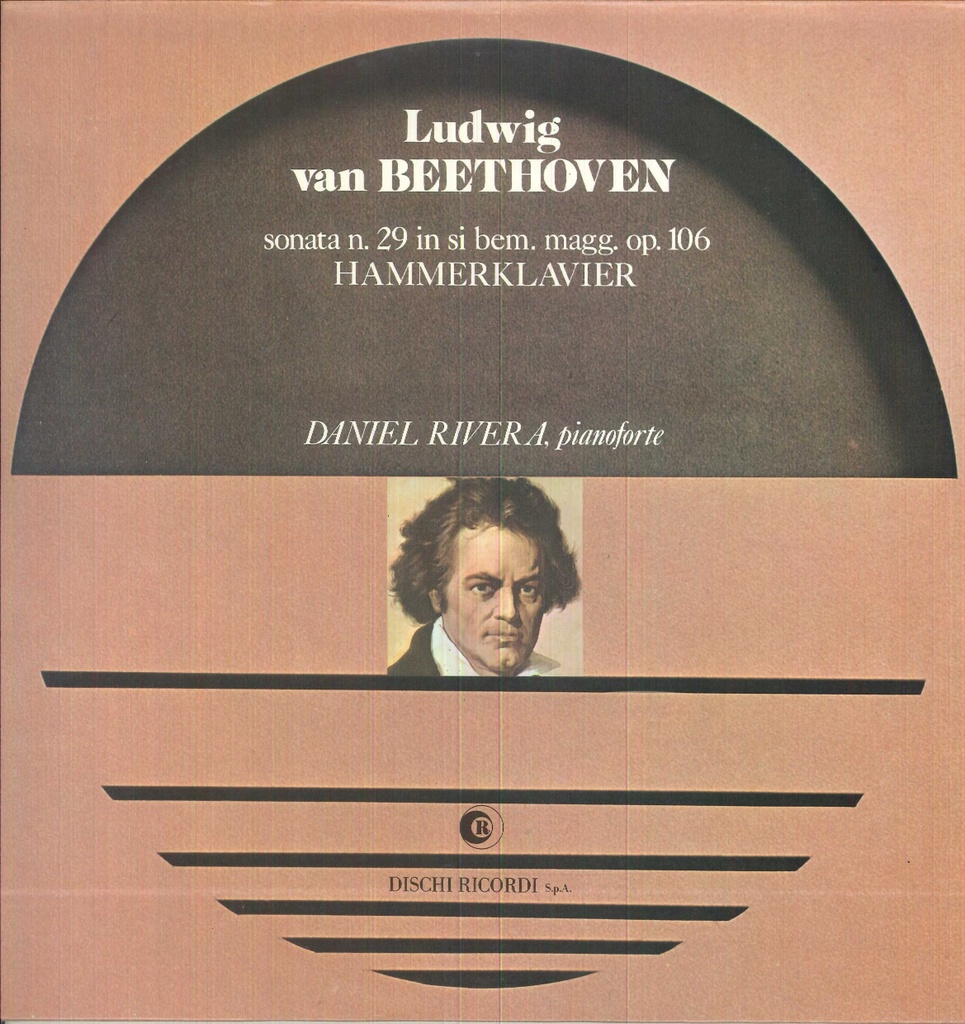 Sonata No. 29 In Si Bem. Magg. Op. 106 Hammerklavier Lp 33 Giri Beethoven, Rivera