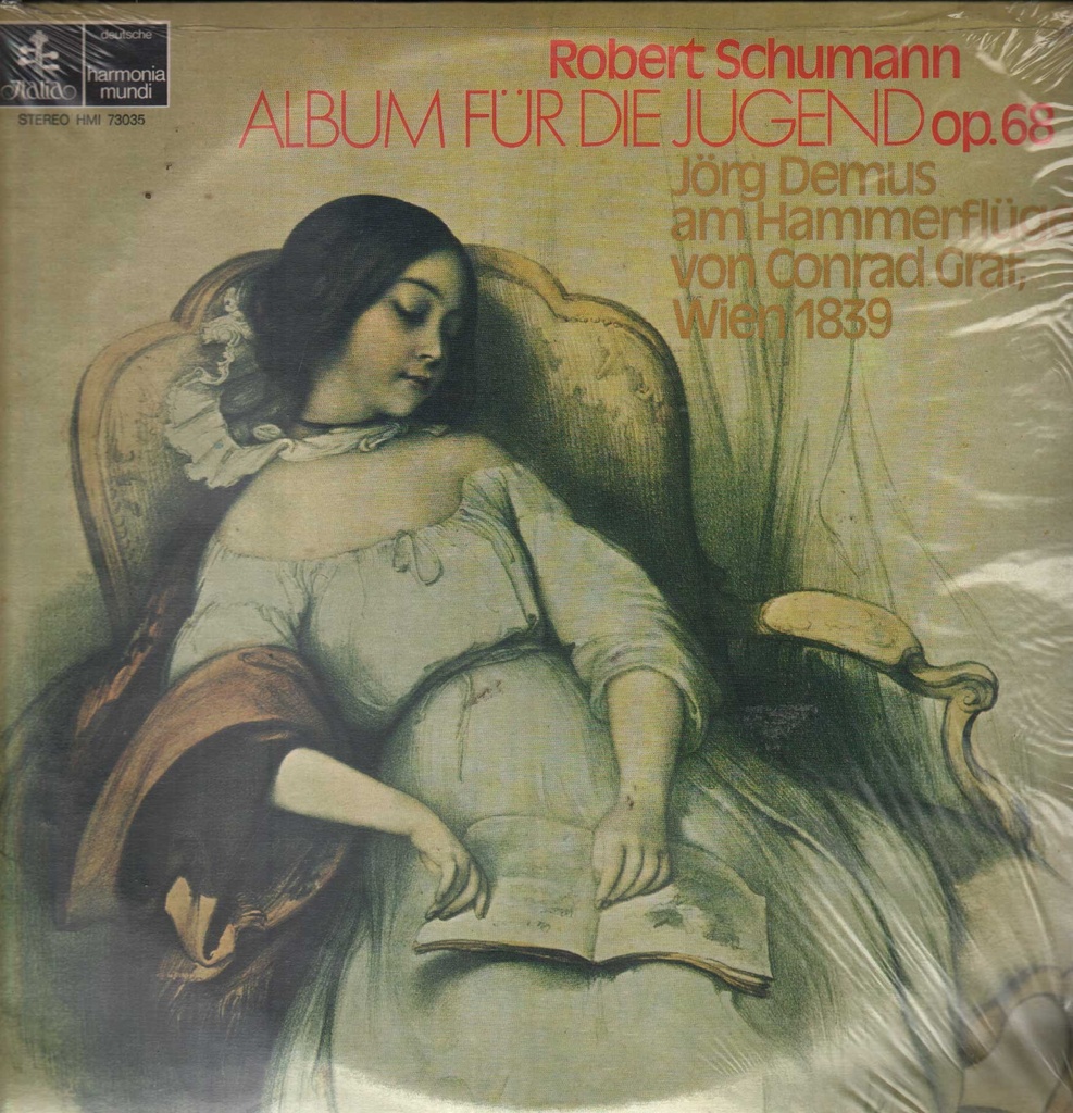 Album Für Die Jugend Op. 68 Doppio Lp 33 Giri Schumann, Demus