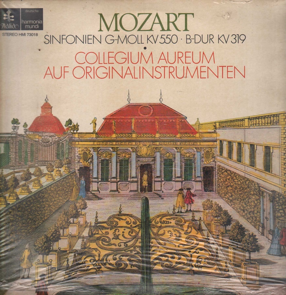 Sinfonien G-moll KV 550 ∙ B-dur KV 319 Lp 33 Giri Mozart, Collegium Aureum