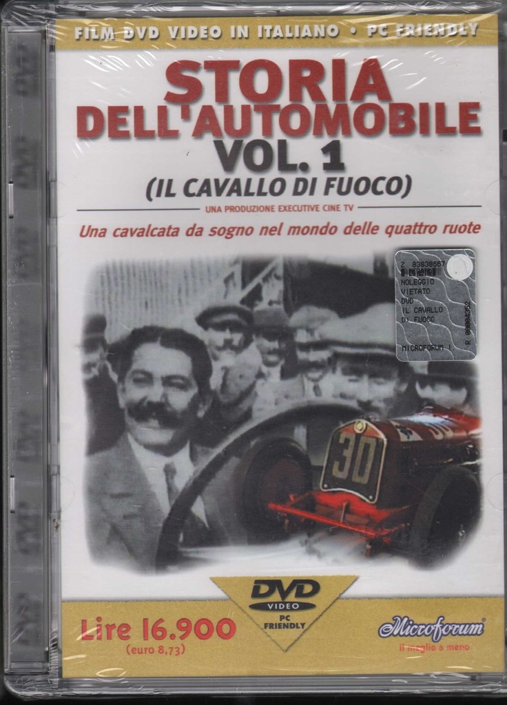 Storia Dell'Automobile Vol. 1 DVD Various / Sigillato 8021639011740