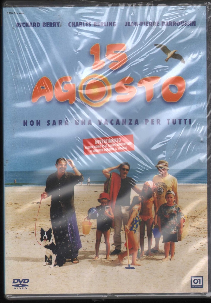 15 Agosto Non Sarà Una Vacanza Per Tutti DVD Patrick Alessandrin / 8026120166503