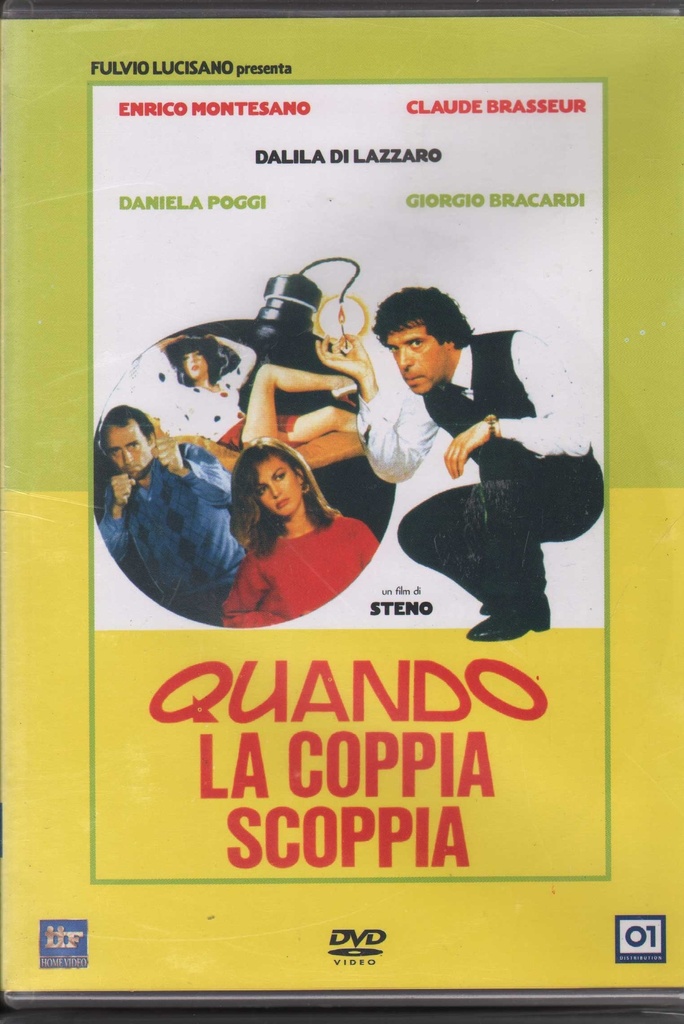 Quando La Coppia Scoppia DVD Stefano Vanzina / 8032807001845 Sigillato