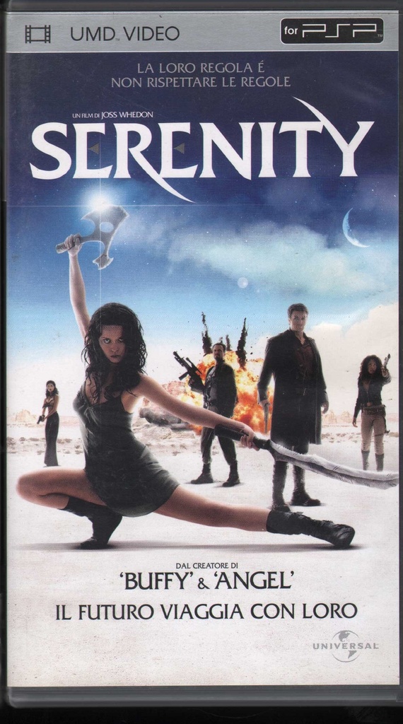 Serenity UMD PSP Joss Whedon / 5050582413427 Sigillato