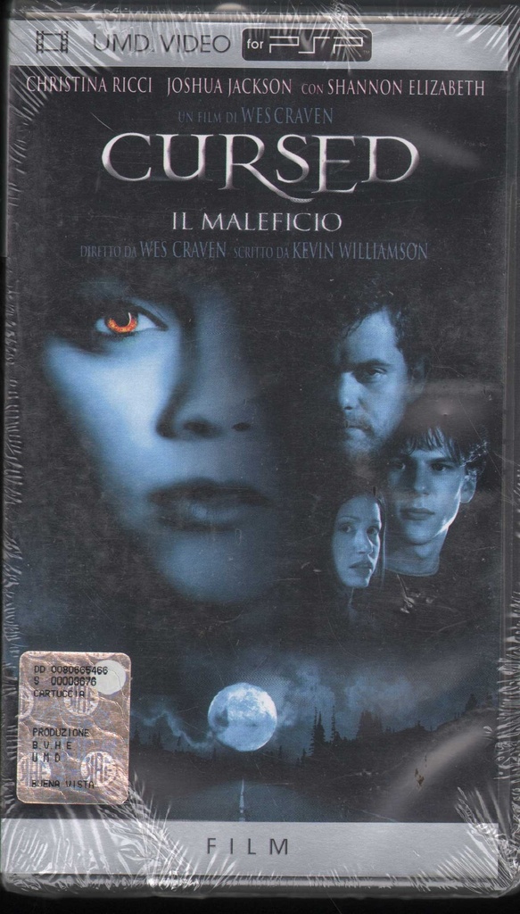 [8717418074517] Cursed Il Malefico UMD PSP Wes Craven / 8717418074517 Sigillato